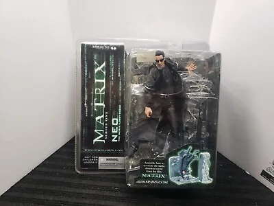 New 2003 Mcfarlane Matrix Series One Neo Action Figure Lobby Shootout Scene  • $30