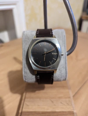 £24.99 • Buy Nixon The Time Teller Watch - Minimal - Brown/Rose Gold/Grey
