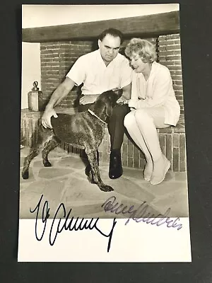 MAX SCHMELING † Boxing World Champion & ANNY ONDRA † Signed 3x5.6 Photo Card  • $56