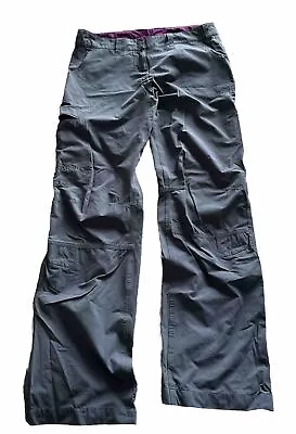 Ladies Rab Grey Helix Pants Size UK 10 Leg 30 Inches • $37.89