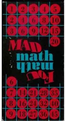 Fou MAD MATH Captivating GAME To LEARN MULTIPLICATION From CANADA *100% Complete • $10