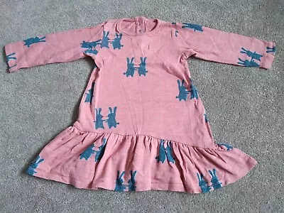 Marks And Spencer Baby Girl Long Sleeve Dress 12-18 Months Used Good Condition • £5.99