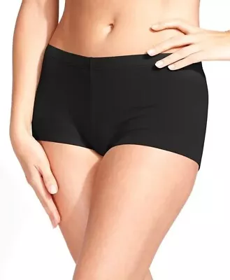 MAIDENFORM Dream Cotton Tailored Boyshort Underwear DM0002 Black Sz S • $7.99