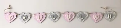 £1.80 • Buy Personalised Wooden Name Bunting Childrens Decoration, Nursery, Christening.