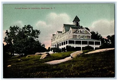 C1910 Forest House At Interiaken Exterior Mahopac New York NY Vintage Postcard • $14.98