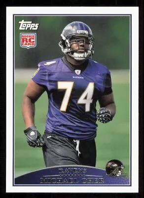 2009 Topps - #342 Michael Oher (RC) Baltimore Ravens • $1.15