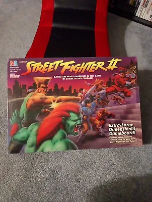 Vintage 1994 Street Fighter II 2 Board Game Milton Bradley - Complete! 🔥 • $130.99