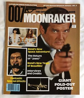 Moonraker Official Movie Poster Book (1979) Roger Moore • $25