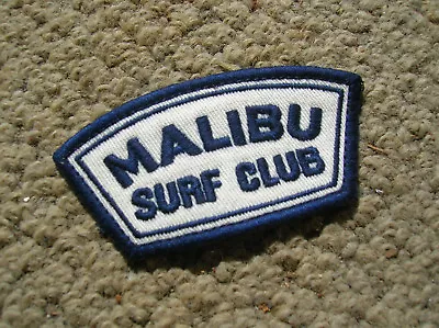 Vintage Malibu Surf Club Surfing Surfboard Jacket Patch 1960s Longboard Mint Cal • $23