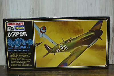 1/72 Spitfire MK.I Vintage Hasegawa Minicraft Model Kit 099 - PARTS SEALED (B1) • $9.95