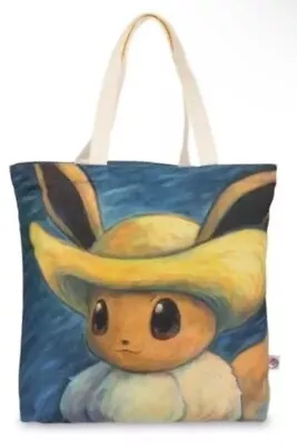 Pokémon Center × Van Gogh Museum: Eevee Inspired By Self-Portrait Tote Bag • $39.99