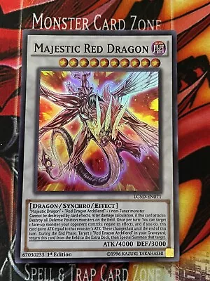 Yugioh - Majestic Red Dragon LC5D-EN071 NM 1st Ed Super Rare • $4.36