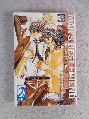 MAN'S BEST FRIEND Manga Kazusa Takashima Blu English 1st Printing Yaoi BL Mature • $9.02