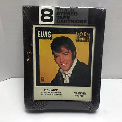1970 Sealed Elvis Presley Let’s Be Friends 8 Track Tape Pickwick Camden • $14.69
