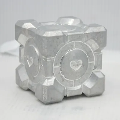 £43.71 • Buy Companion Cube CNC Milled From Aircraft Aluminum