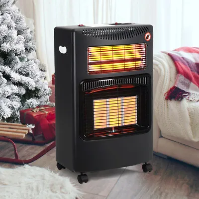 Portable Indoor Outdoor Gas Heater Calor Butane Heating Stove Patio Space Heater • £99.95