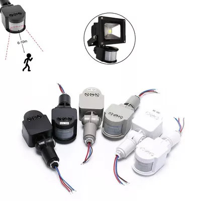 Rotatable PIR Motion Sensor Automatic Infrared Movement Detector Timer Switch RP • $8.99