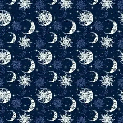 £3.50 • Buy BACKGROUND WALLPAPER Sheet Sun Moon Stars 1:12th 1:24th Scale Dolls House Spooky