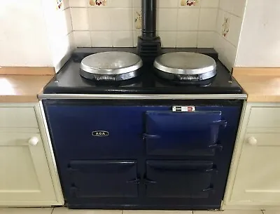 *Oil AGA Range - 2 Oven - 2 Hob - Warming - Cast Iron - Blue - BARGAIN* • £999.95