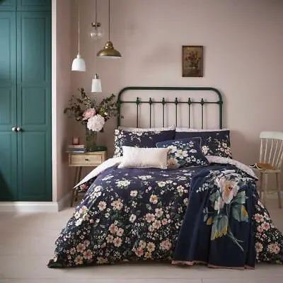 £68.39 • Buy Cath Kidston SPITALFIELDS Floral Bedding Duvet Set  - Single Double King & Super