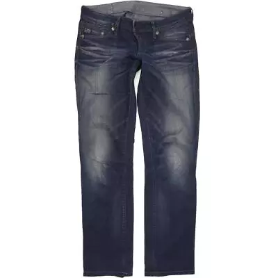 G-Star Midge Women Blue Straight Regular Stretch Jeans W30 L31 (55711) • £18.99