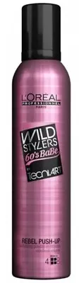 L'oreal Tecni Art Wild Stylers Rebel Push-up Mousse 250ml • £17.75