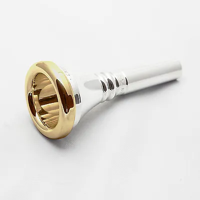 Genuine Marcinkiewicz 24K Gold Rim & Cup Bass Trombone Mouthpiece 5G • $184.67