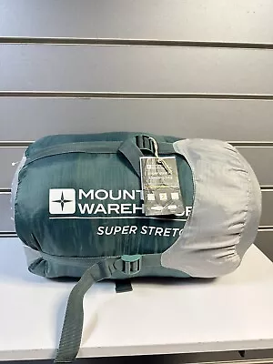 Mountain Warehouse Super Stretch Summer Sleeping Bag - Teal | BRAND NEW • £30