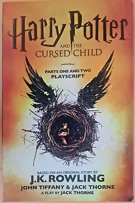 Harry Potter And The Cursed Child Pt1&2 Playscript Softcover 2017 • $15