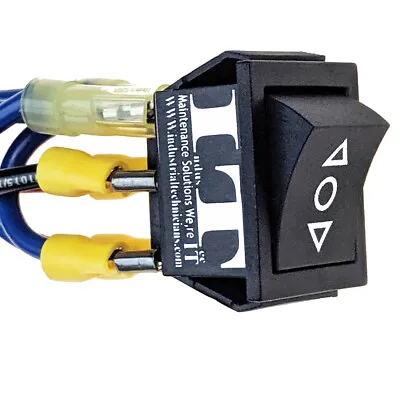 InusTec DC Maintained Motor Polarity - Reversing Rocker Switch Control DPDT 12v • $9.99