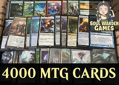 4000+ Magic The Gathering Mtg Card Lot Instant Collection With Rares And Foils! • $59.99