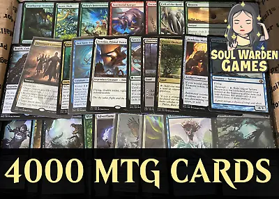 4000+ Magic The Gathering Mtg Cards Lot Instant Collection With Rares And Foils! • $59.99