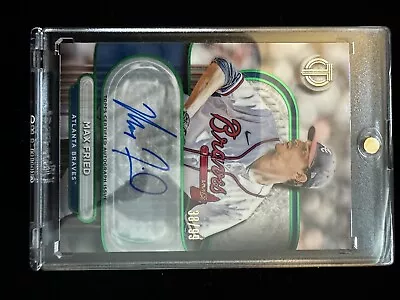 2024 Topps Tribute-Max Fried Certified On Card Auto Green #38/99 • $30