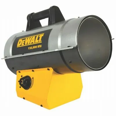 $290 • Buy Dewalt Propane Forced Air Heater Variable To 125,000 BTU 