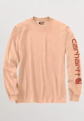 Nwt Xl Carhartt Loose Fit Heavyweight Long Sleeve Shirt Logo Graphic K231-q54  • $24.99