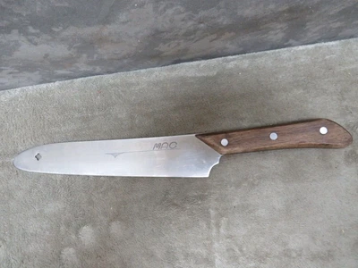 $45 • Buy Vintage Kitchen Japanese MAC 9  Chef Knife Carving Chopping