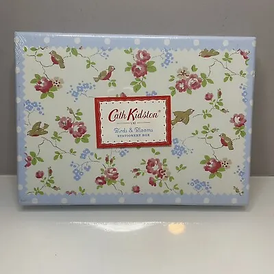 £29.99 • Buy Cath Kidston Birds & Blooms Stationery Box - 30 Sheets & Envelopes NEW Christmas