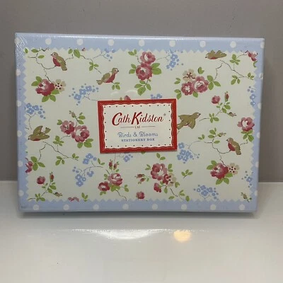 £29.99 • Buy Cath Kidston Birds & Blooms Stationery Box - 30 Sheets & Envelopes NEW Christmas