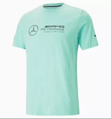 Puma Mercedes AMG F1 Logo Tee Mint Green • $45