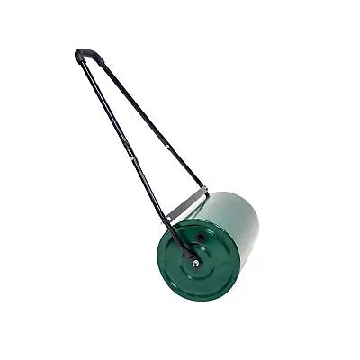 Garden Lawn Roller For Grass Water Or Sand Fill  38L Metal Heavy Duty - ExDemo • £39.99