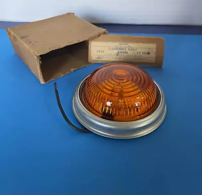 Vintage Nos Sears Allstate Amber Clearance Lamp Marker Light Sp 248 12 Volt • $45