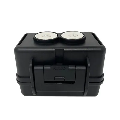 £23.54 • Buy Magnetic Hide A Key Fob Waterproof Magnet Stash Box Under Vehicle GPS Holder