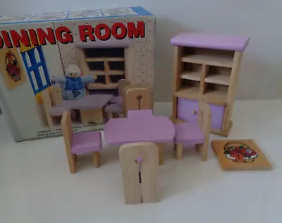 Le Toy Van Dining Room Furniture For Dolls House • £12.99