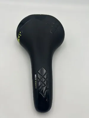 Velo Bike Saddle Bicycle Seat Black & Green Multi Density Md CW • $14.99