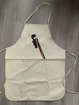 Men Cotton Canvas Apron Kitchen Cooking BBQ Cafe With Appliquéd Wrench • $5.99