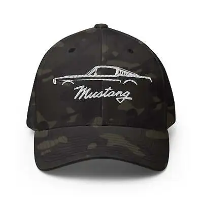 Embroidered Flexfit Cap - Classic Mustang • $29.99