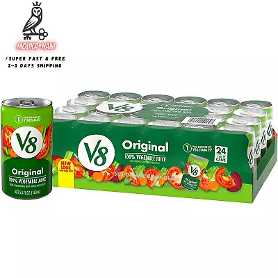 $40.58 • Buy V8 Original 100% Vegetable Juice, Vegetable Blend With Tomato Juice (Pack Of 24)