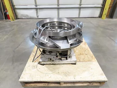 Vibratory Centrifugal Parts Feeder 34  Stainless Bowl 115V • $899.99