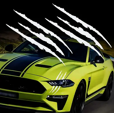 Monster Claw Scratch Decal Reflective Sticker For Car Headlight Decor • $0.99