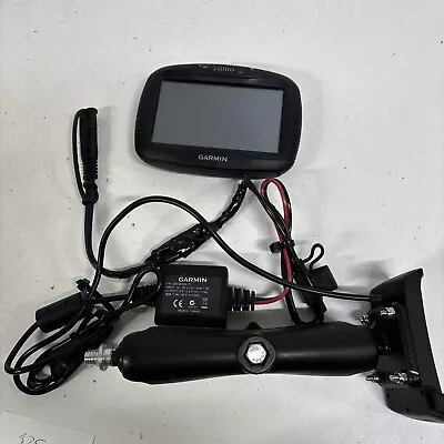 Motorcycle BracketPower Cord+Mount Garmin Zumo 395LM #D3 • $250